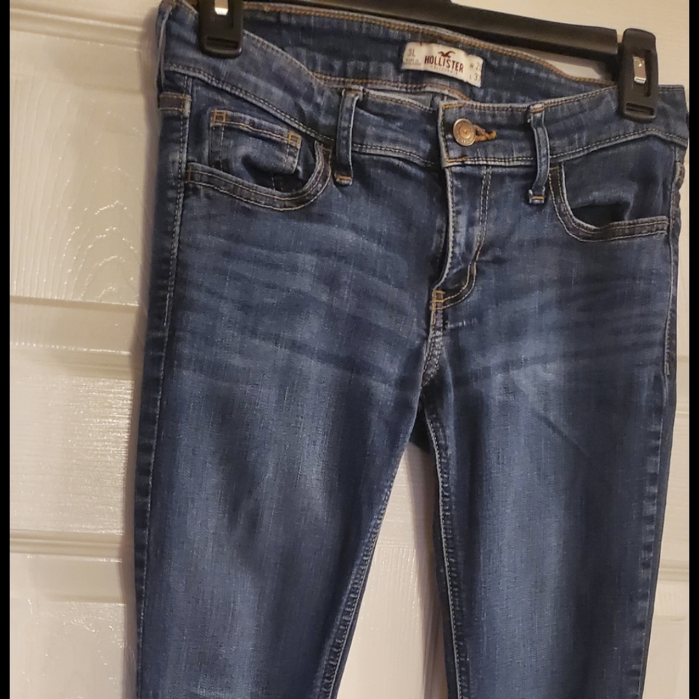 Hollister hipster straight leg jeans
